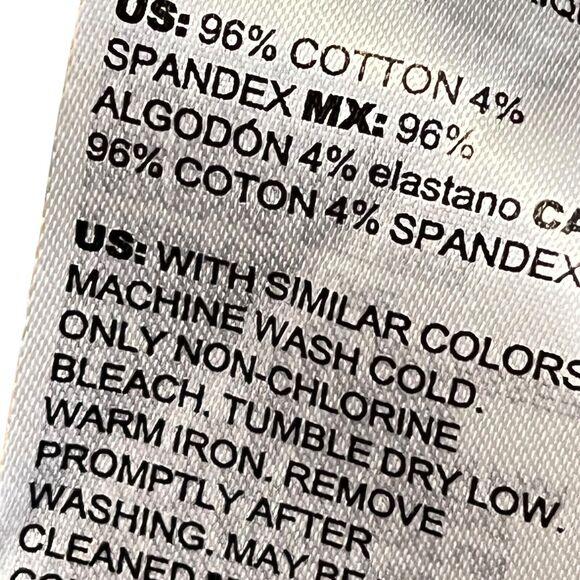 Chicos Womens Button Down Long Sleeve Mustard French Cuff Shirt Top Stretch 2 12 - Picture 15 of 16